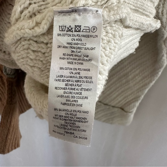 French Connection High Neck Sweater Blouse Small - Picture 9 of 14